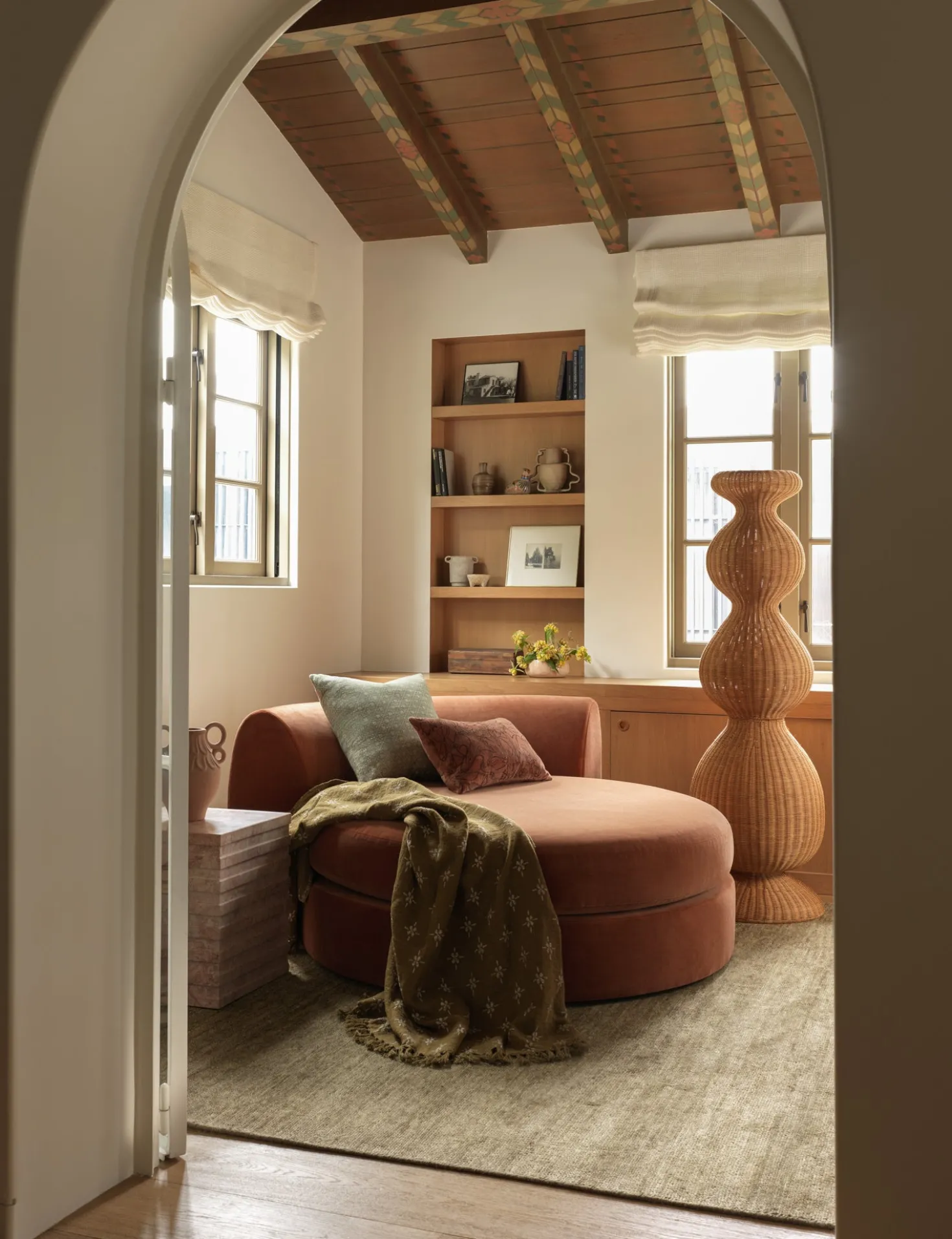 Fania Linen Cotton Throw