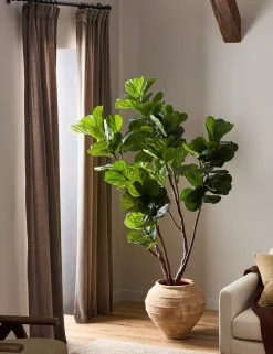 Faux Fiddle Leaf Tree