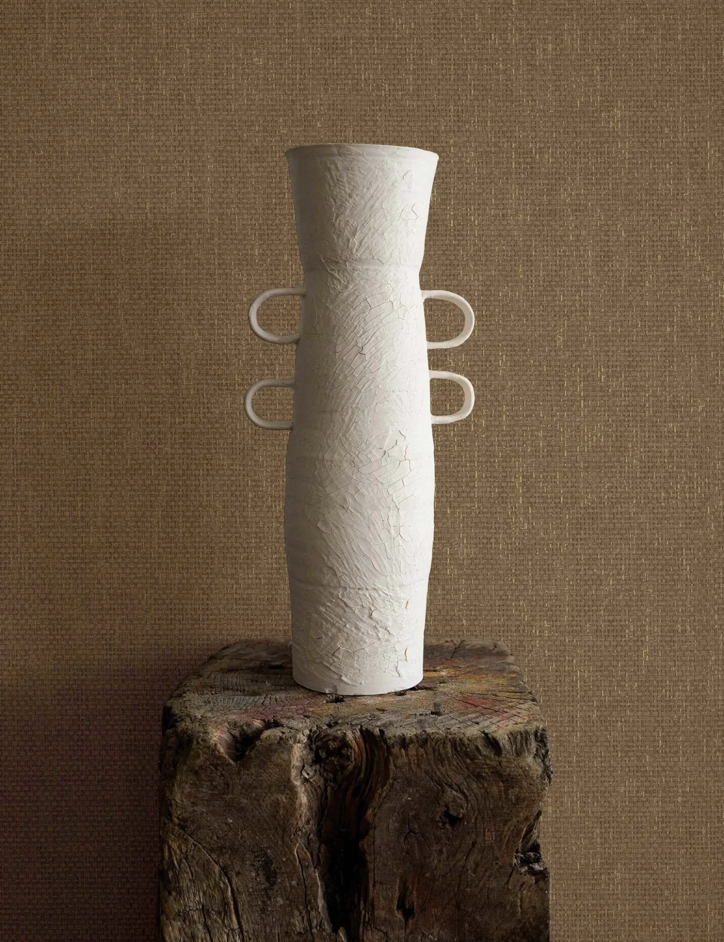 Faux Grasscloth Primitivo Textured Peel + Stick Wallpaper by Jeremiah Brent