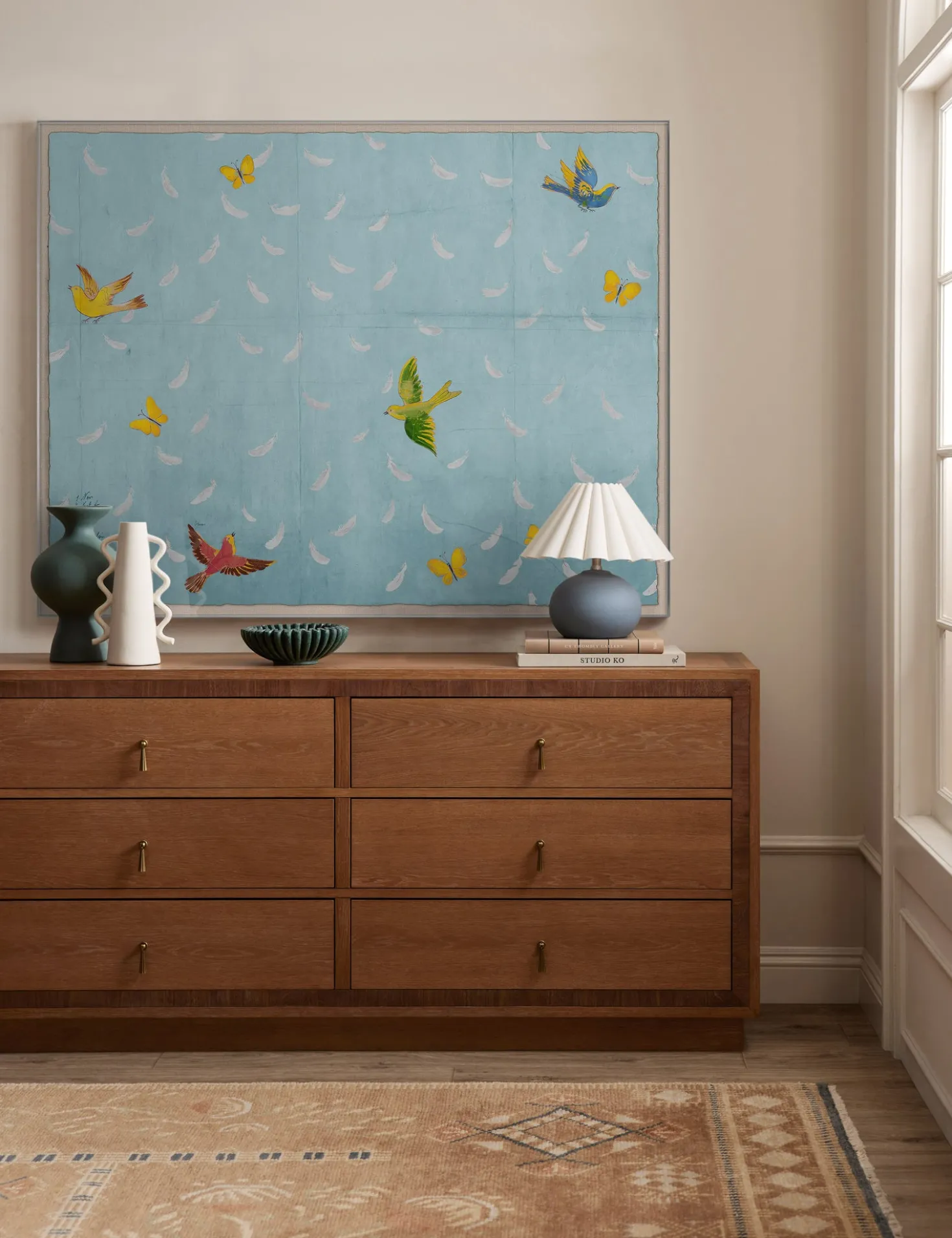 Feathers Print by Paule Marrot