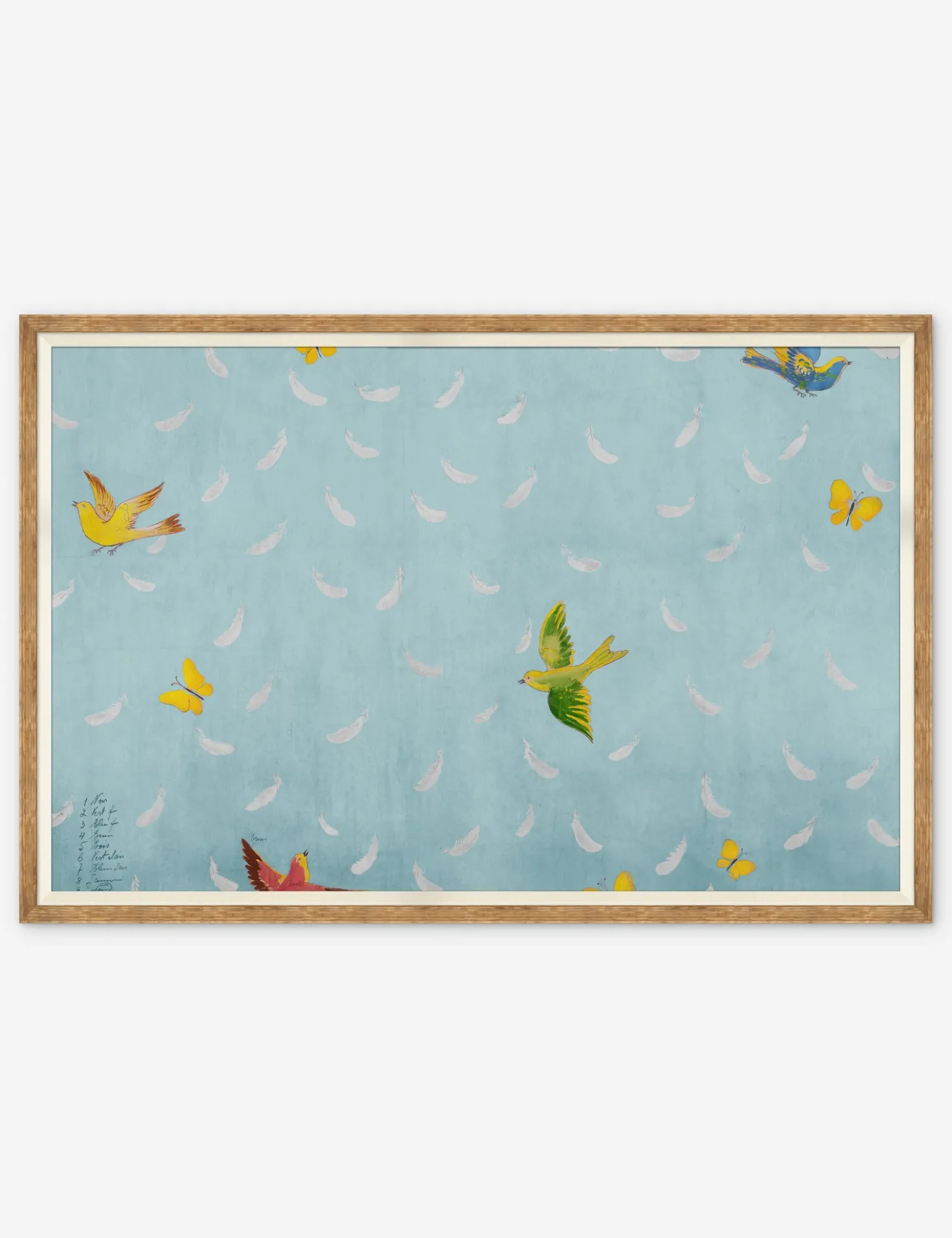Feathers Print by Paule Marrot