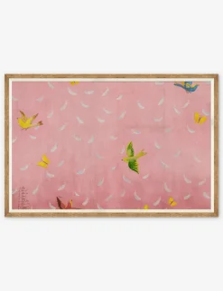 Feathers Print by Paule Marrot