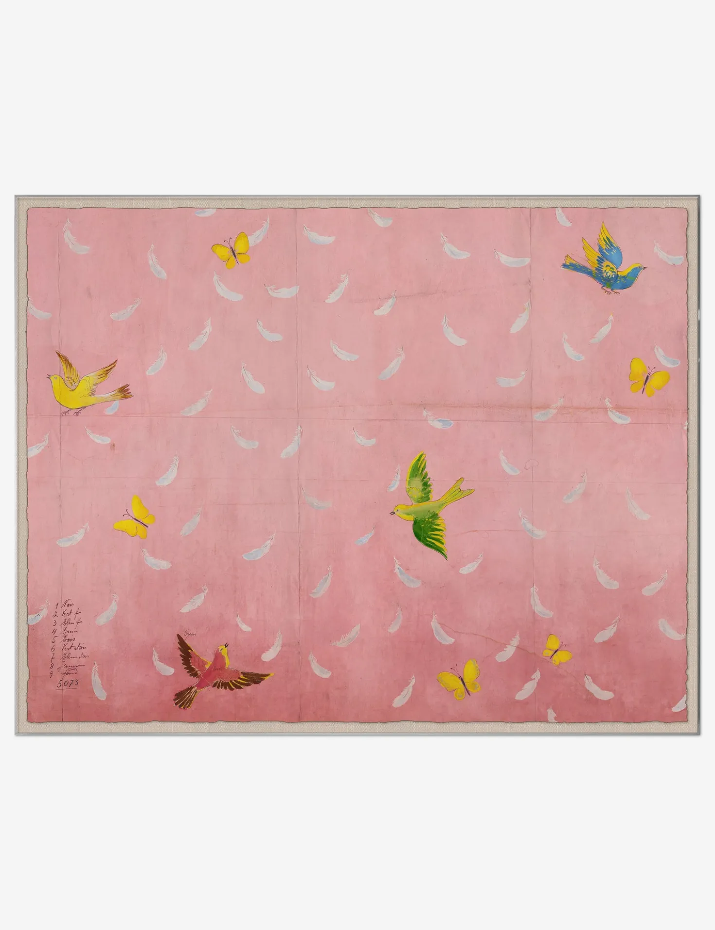 Feathers Print by Paule Marrot