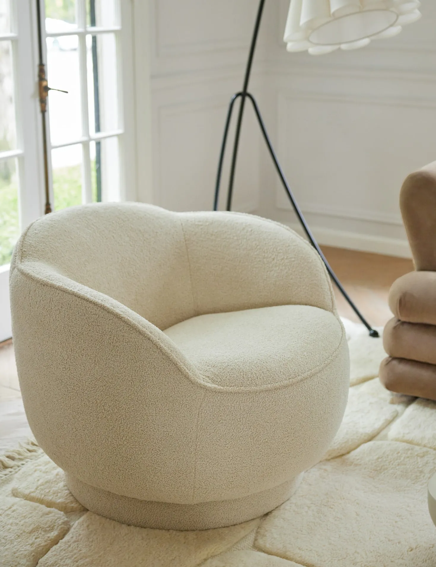 Fern Swivel Chair by Sarah Sherman Samuel