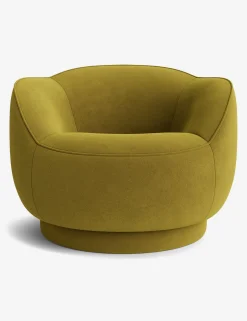 Fern Swivel Chair by Sarah Sherman Samuel