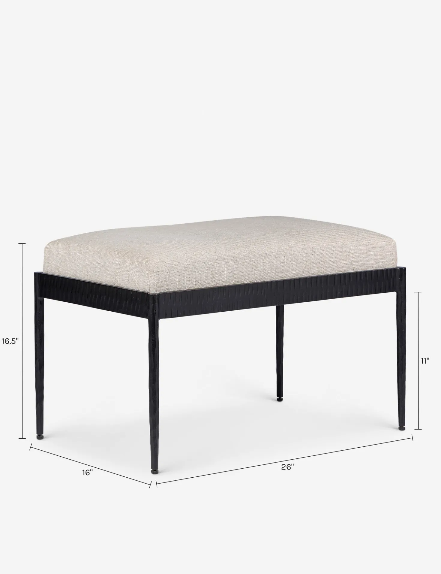 Ferra Ottoman by Meno Home x Co.House Designs