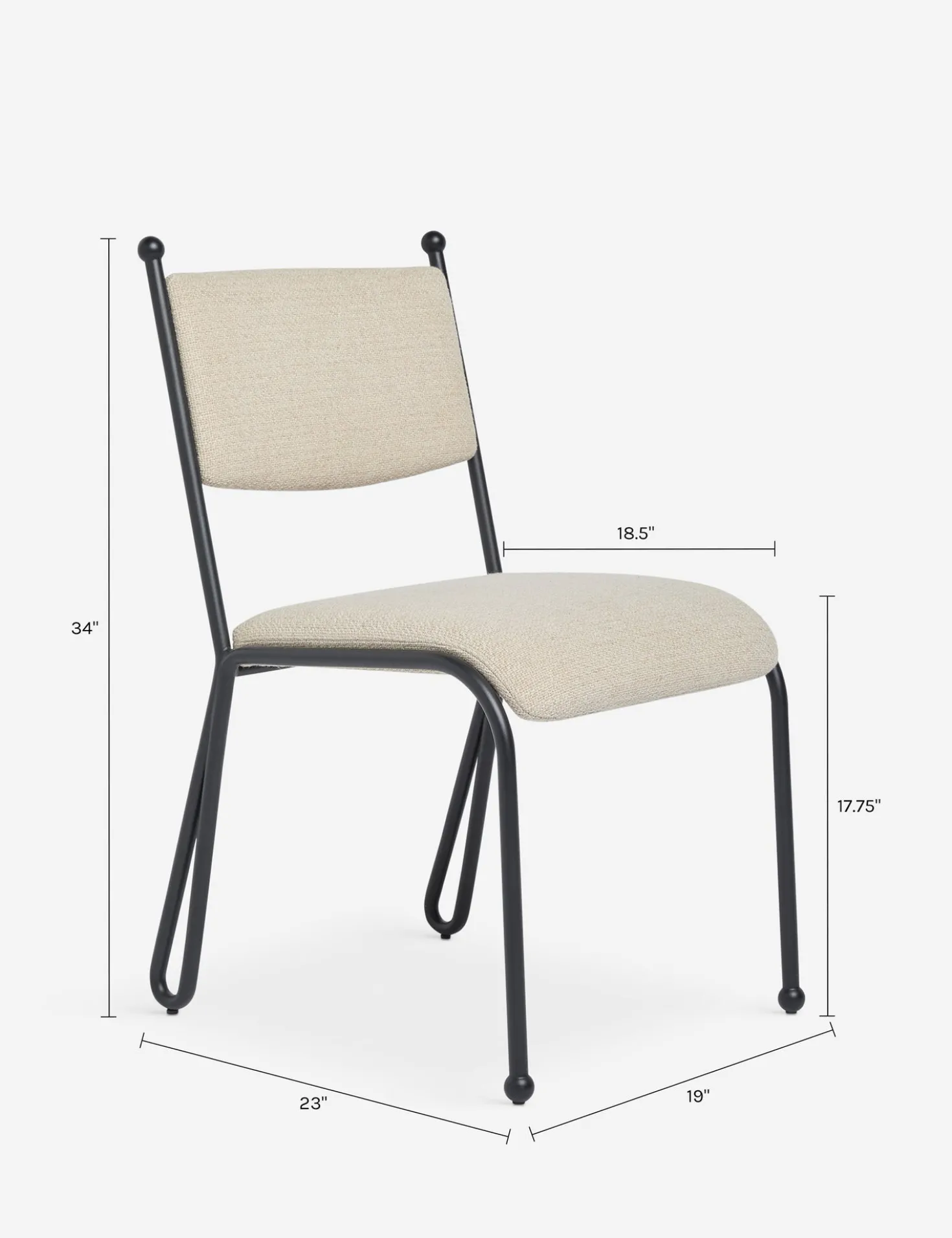 Fidia Dining Chair by Aimee Song