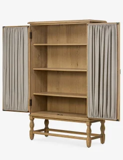 Finley Curio Cabinet by Amber Lewis x Four Hands
