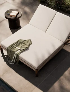 Finnegan Indoor / Outdoor Double Chaise by Amber Lewis x Four Hands