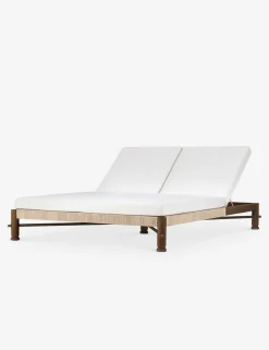 Finnegan Indoor / Outdoor Double Chaise by Amber Lewis x Four Hands