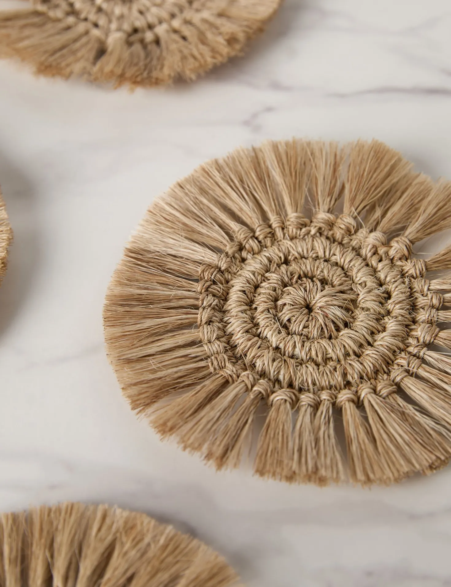 Fique Coasters (Set of 4) by Tallo de Olivo