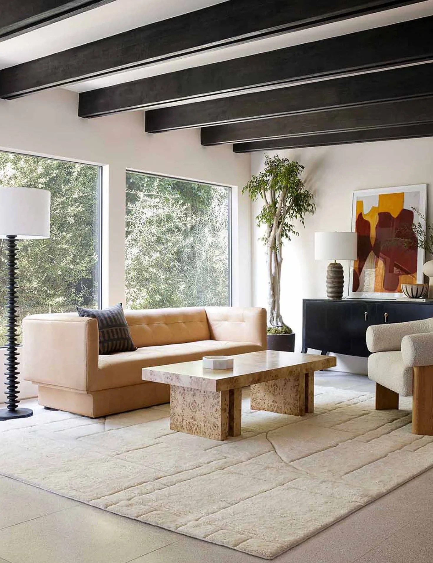 Fishbone Floor Lamp by Regina Andrew