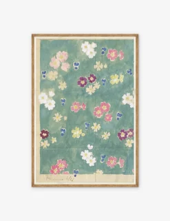 Flower Field Diptych Print by Paule Marrot