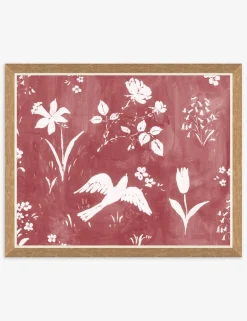 Flower Garden Print by Paule Marrot