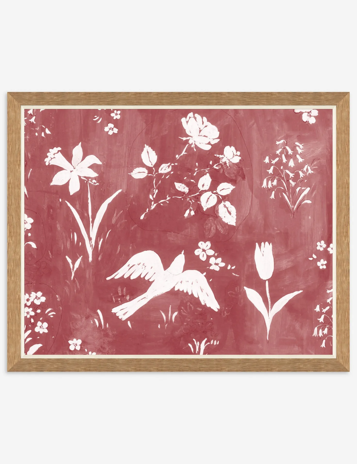 Flower Garden Print by Paule Marrot