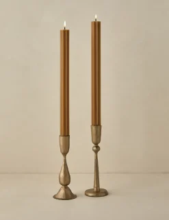 Fluted Church Taper (Set of 2) by Greentree Home