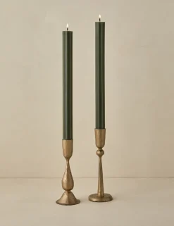 Fluted Church Taper (Set of 2) by Greentree Home
