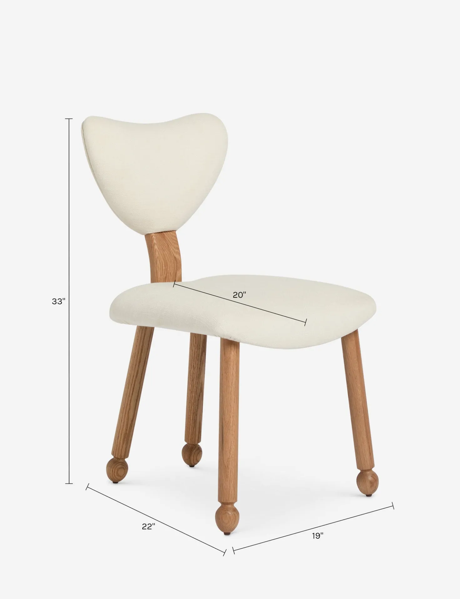 Fontaine Dining Chair by Aimee Song