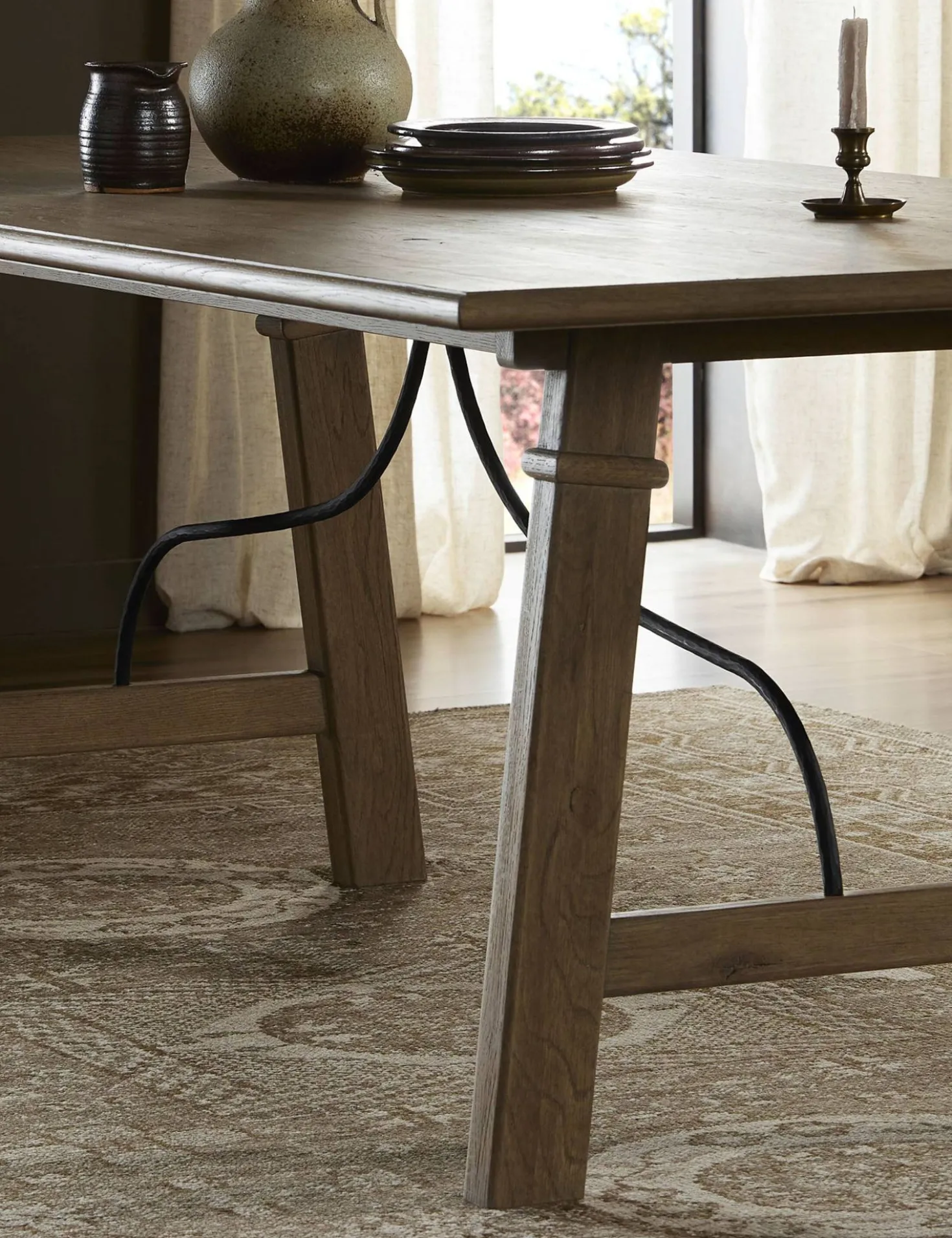Fritz Dining Table by Amber Lewis x Four Hands