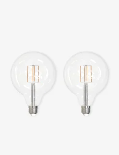 G40 LED Filament Bulb (Set of 2)