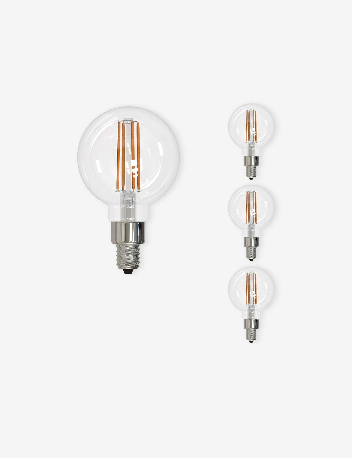 G16 LED Filament Bulb (Set of 4)