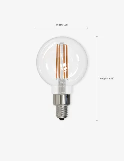 G16 LED Filament Bulb (Set of 4)