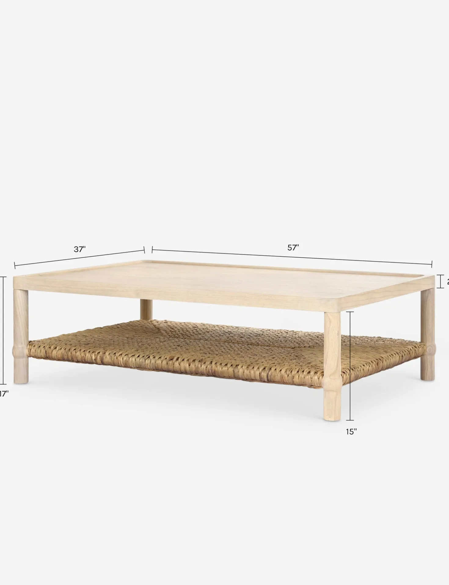 Gabriella Coffee Table by Amber Lewis x Four Hands