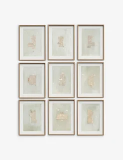 Galactic Wall Art (Set of 9) by Jade Dacay