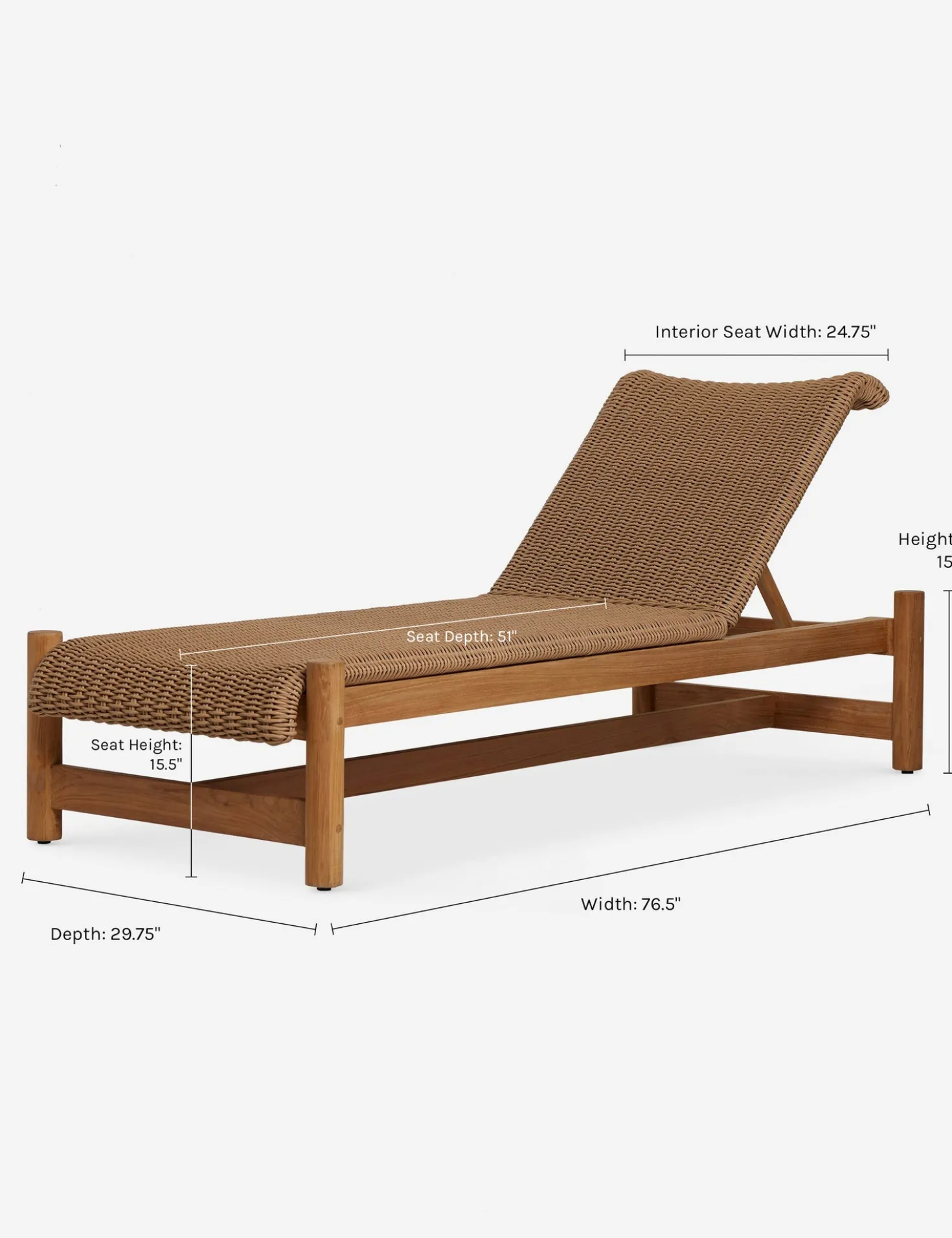 Gally Indoor / Outdoor Chaise
