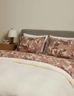 Garden Walk Linen Cotton Sheet Set by Sarah Sherman Samuel