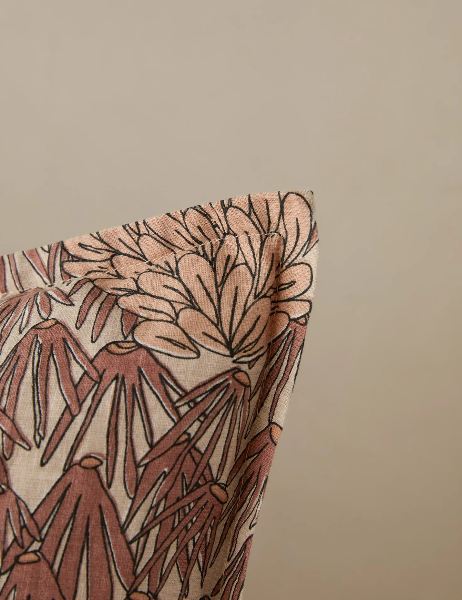 Garden Walk Linen Cotton Sham by Sarah Sherman Samuel