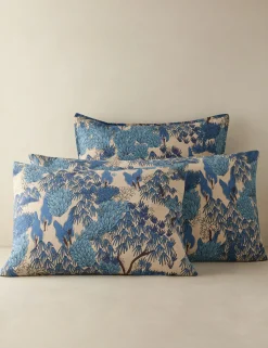 Garden Walk Linen Cotton Sham by Sarah Sherman Samuel