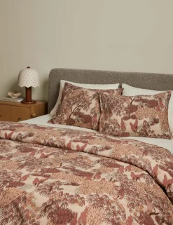 Garden Walk Linen Cotton Sham by Sarah Sherman Samuel