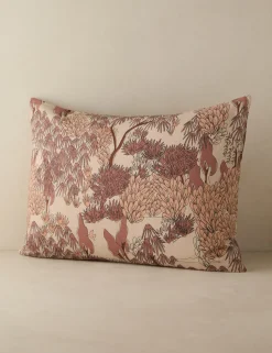 Garden Walk Linen Cotton Sham by Sarah Sherman Samuel