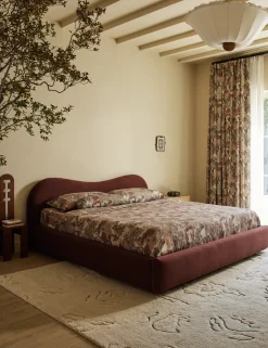 Garden Walk Linen Cotton Duvet Cover by Sarah Sherman Samuel