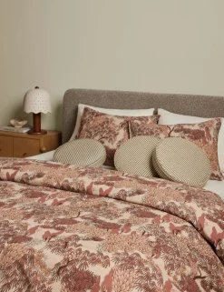 Garden Walk Linen Cotton Duvet Cover by Sarah Sherman Samuel