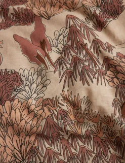 Garden Walk Linen Cotton Duvet Cover by Sarah Sherman Samuel