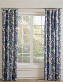 Garden Walk Linen Curtain Panel by Sarah Sherman Samuel