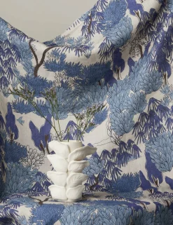 Garden Walk Linen Fabric by Sarah Sherman Samuel