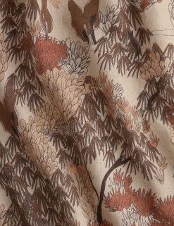 Garden Walk Linen Fabric by Sarah Sherman Samuel