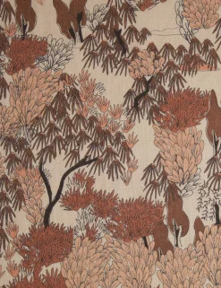 Garden Walk Linen Fabric by Sarah Sherman Samuel