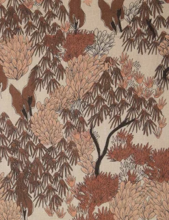 Garden Walk Linen Fabric by Sarah Sherman Samuel