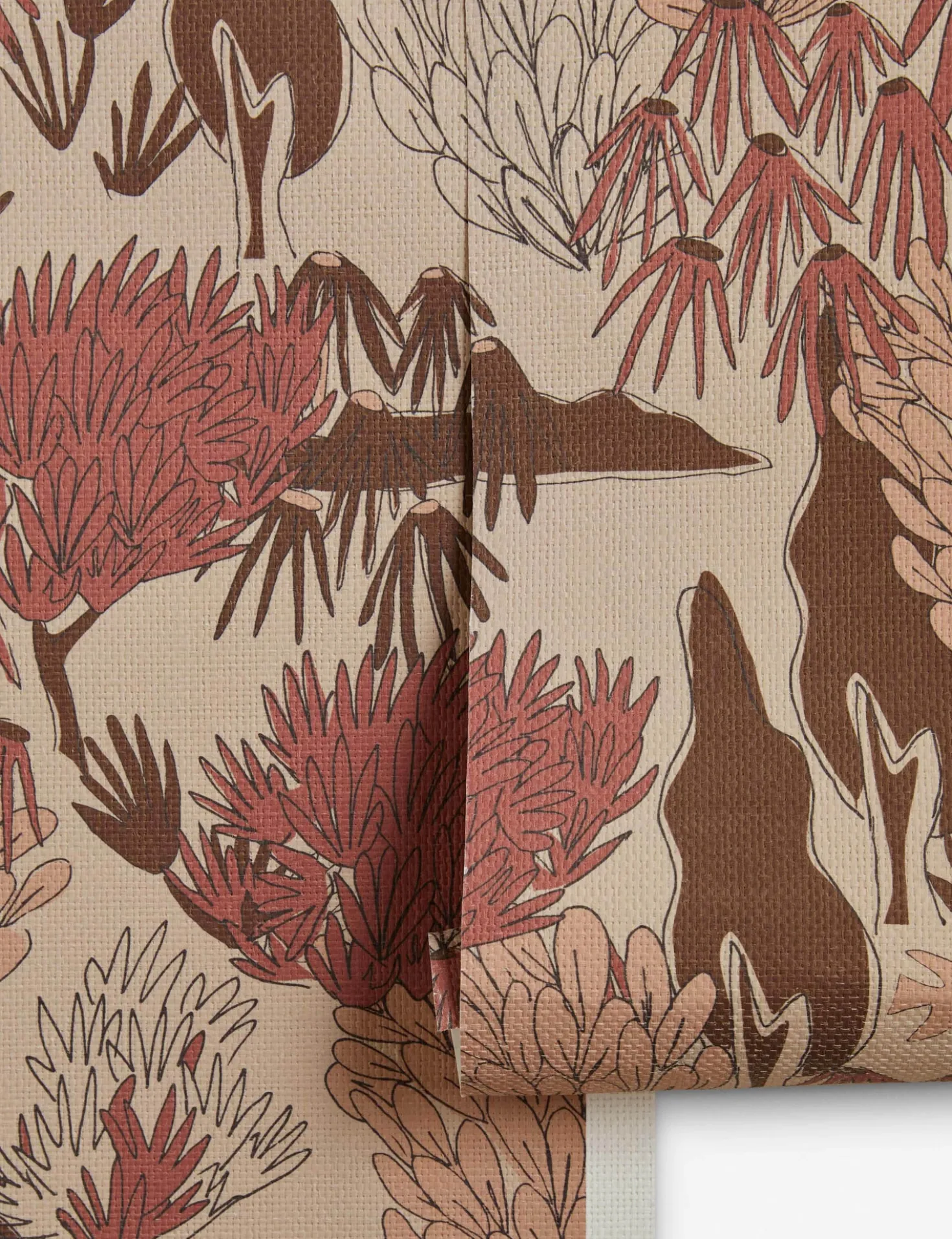 Garden Walk Paperweave Wallpaper by Sarah Sherman Samuel