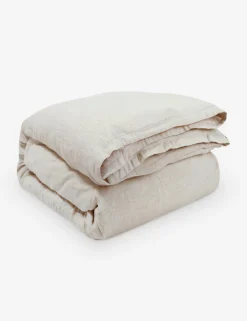 Georgie Bamboo Linen Duvet Cover by Pom Pom at Home