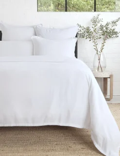 Georgie Bamboo Linen Duvet Cover by Pom Pom at Home