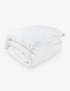 Georgie Bamboo Linen Duvet Cover by Pom Pom at Home