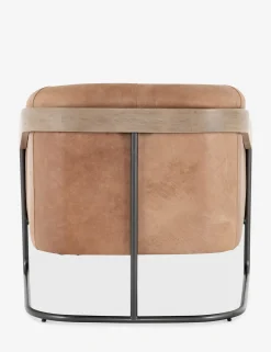 Gianni Leather Accent Chair