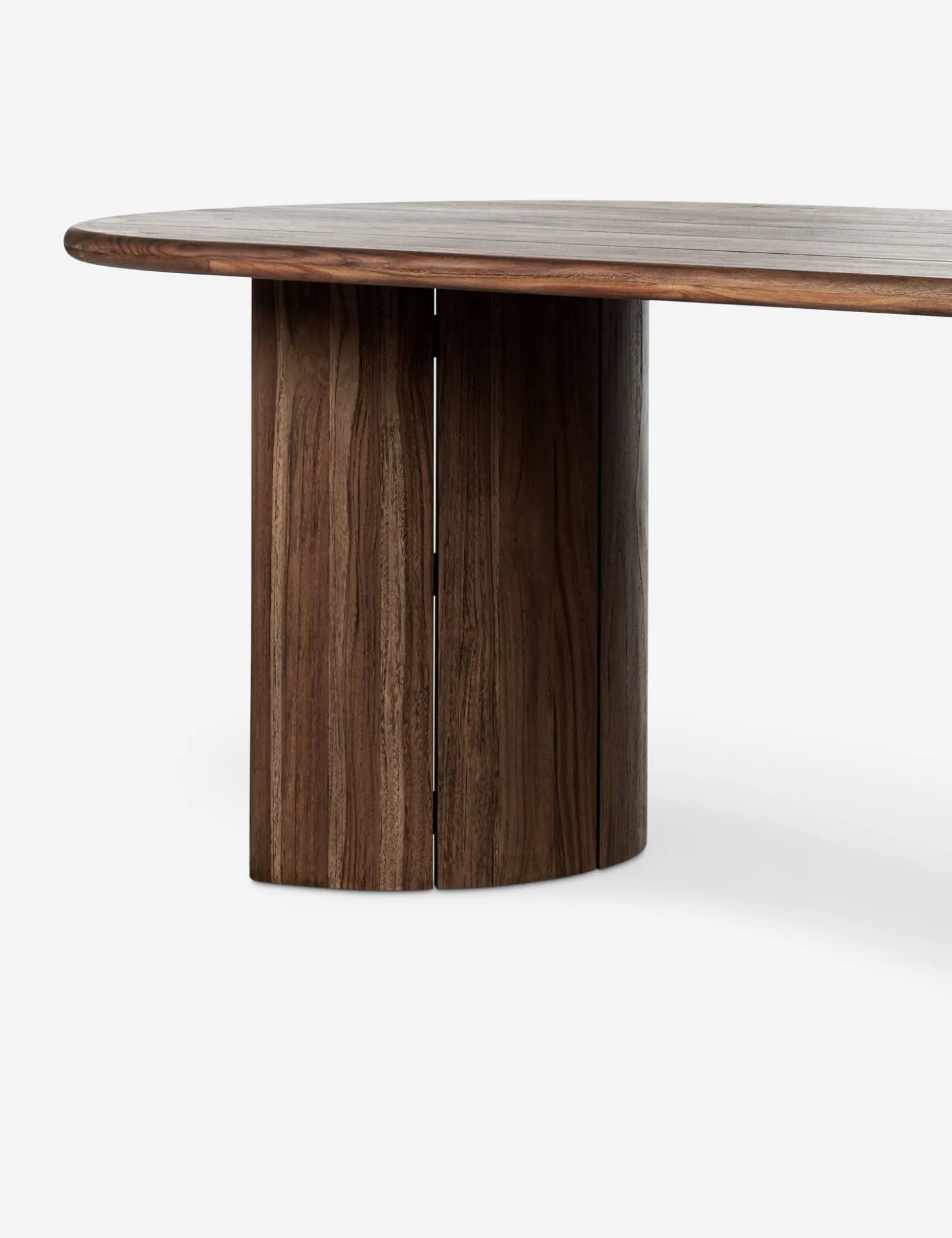 Gilda Outdoor Oval Dining Table