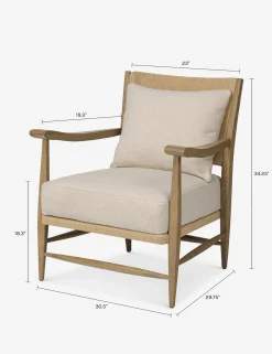 Godfrey Accent Chair by Amber Lewis x Four Hands