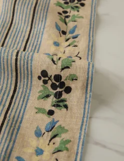 Golden Linen Tablecloth by Heidi Caillier
